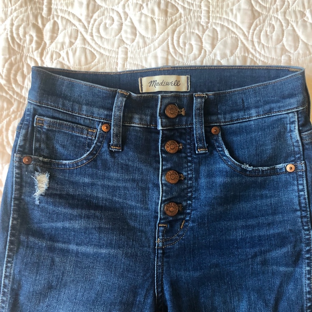 MADEWELL VGUC HIGH-RISE JEANS